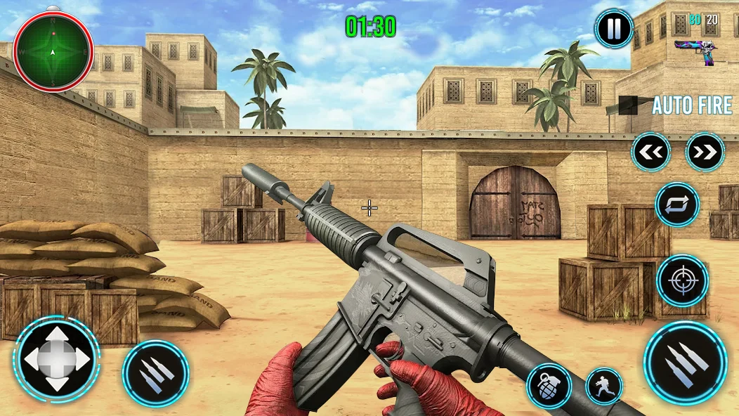 Fps Gun Games Shooting Offline screenshot