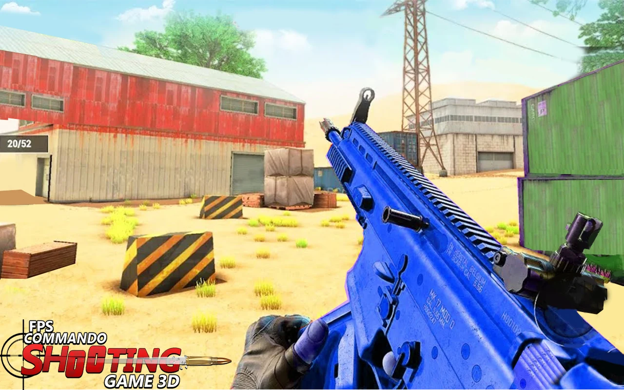 Fps Gun Games Shooting Offline screenshot